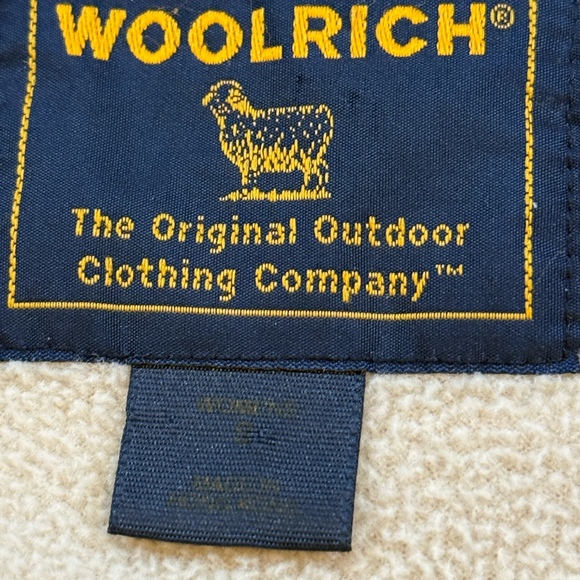 Woolrich Women’s S Fleece Lined Field Jacket Red - Picture 8 of 9